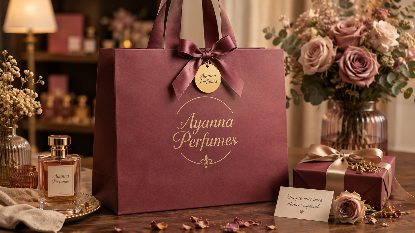 Destaque de fragrâncias Ayanna Perfumes